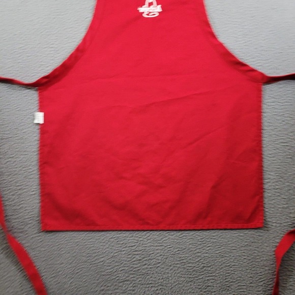 Arbys Apron Adult Red Regular Crew Member Employee Uniform Replacement Logo - Picture 10 of 13